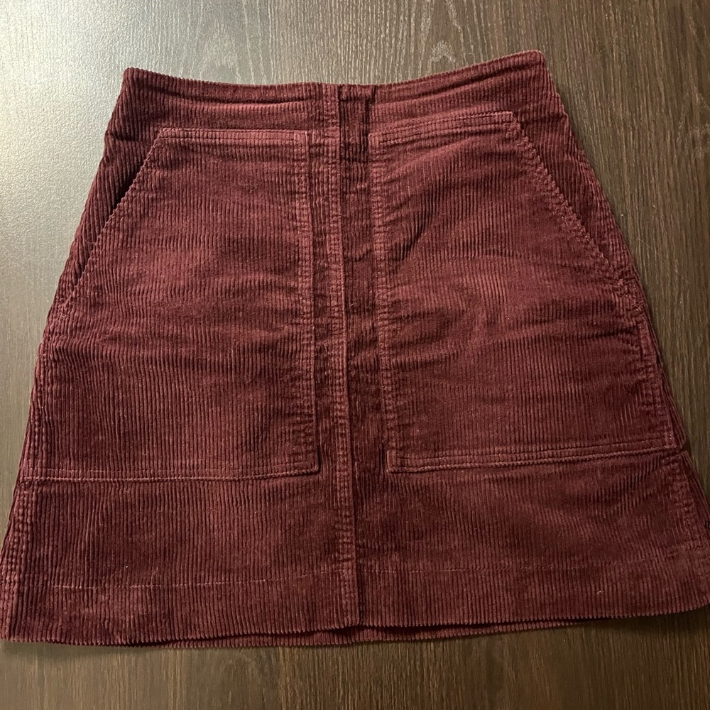 Uniqlo Purple Mini Skirt